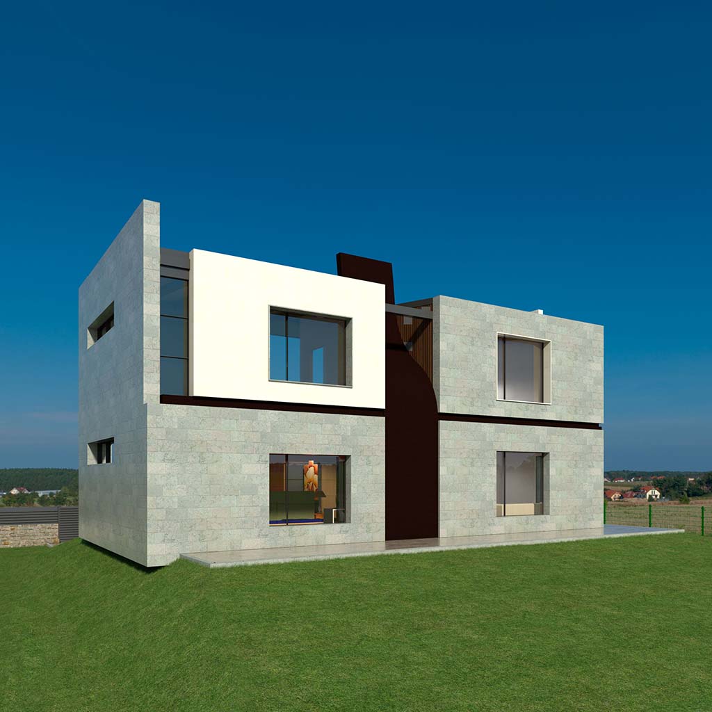 Casa Chalet moderno RENA-02