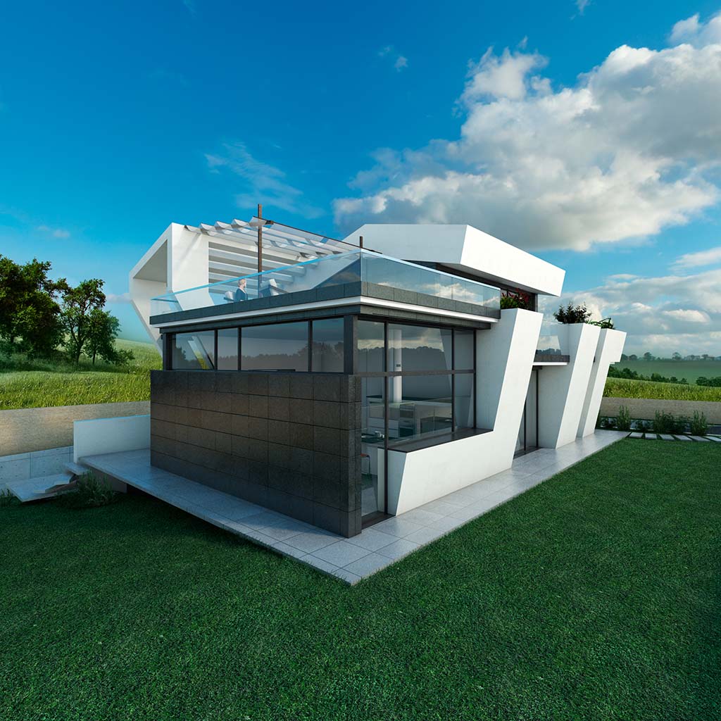Diseño Casa moderna TIARA-01