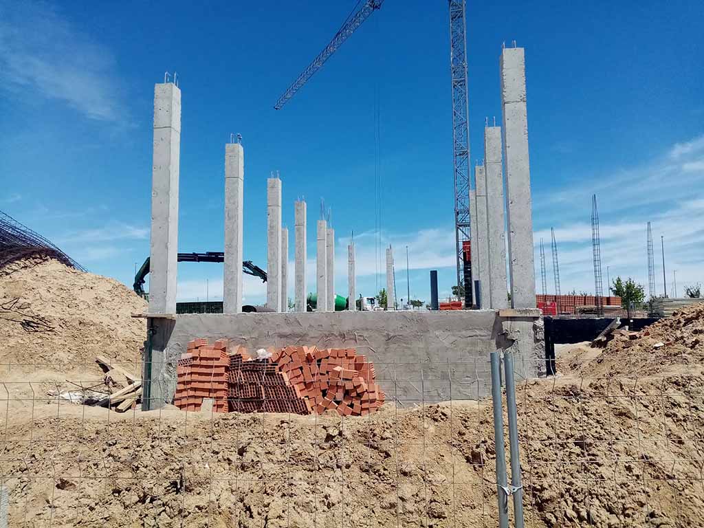 002 Obra construccion casa arrollomolinos madrid