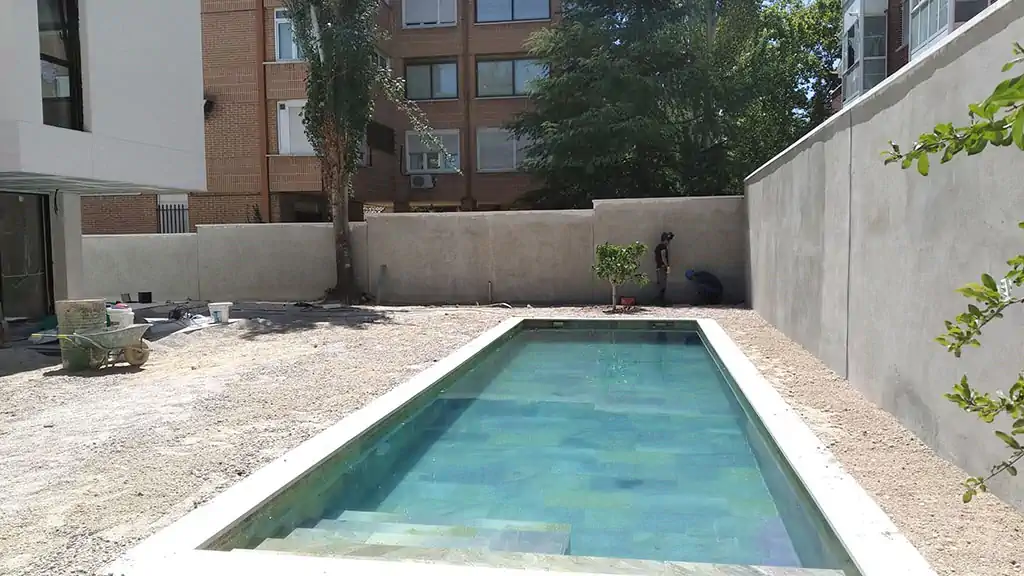 07 Construccion casa madrid piscina